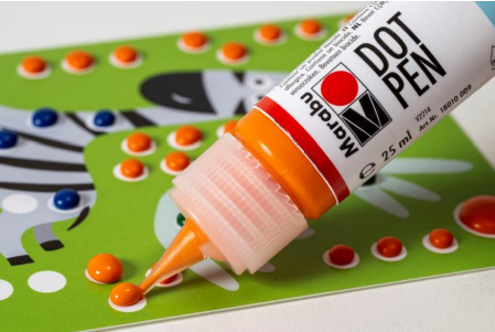 Dot Pen 25ml, súprava 4x25ml, ANIMALS