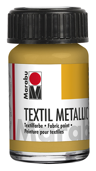 Textil Metallic 15ml, zlatá