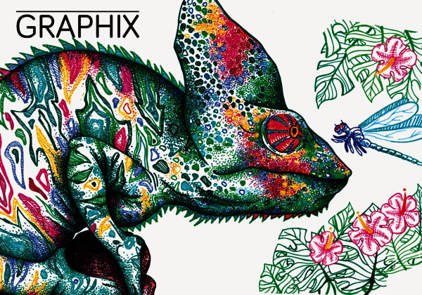 Fineliner Colour Graphix Hypnotize, súprava 24 popisovačov