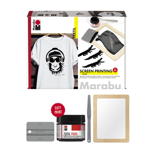 Textil Screen Printing, súprava