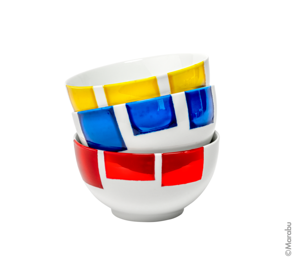 Porcelain & Glass glossy starterset