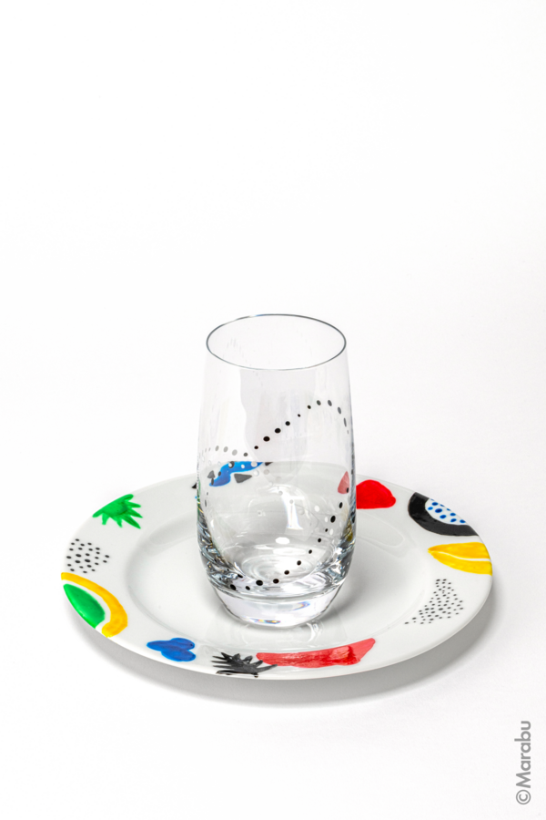 Porcelain & Glass glossy 15ml, fialová