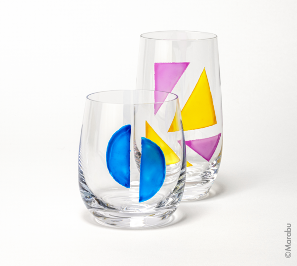 Porcelain & Glass matt 15ml, ružová