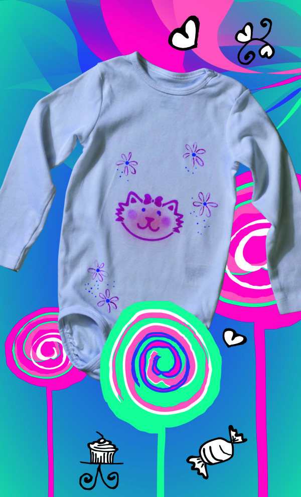 Textil Sweet Candy, súprava