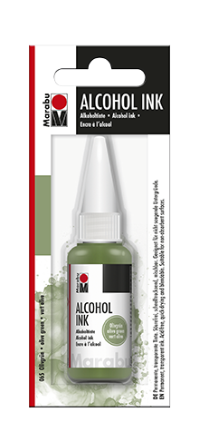 Alcohol Ink 20ml, zelená oliva