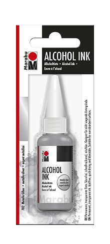 Alcohol Ink 20ml, strieborná