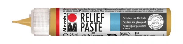 Relief paste 25ml, zlatá