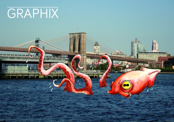 Aqua Pen Graphix - King of Bubblegum, súprava 6 popisovačov