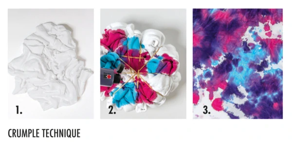 Tie-Dye-Ink Set, 3x80ml, Trend