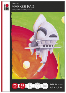 Papier Marker Pad Graphix, DIN A4, 75 listov