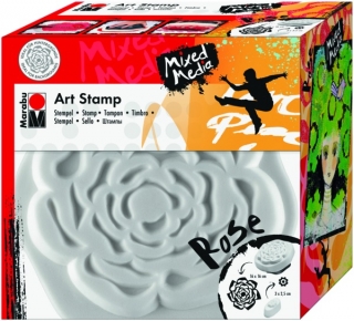 Art Stamp Rose, pečiatka 16x16cm