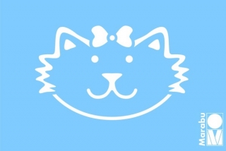 Šablóna Kitty 10x15 cm