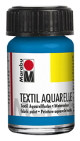 Textil Aquarelle 15ml, cyan