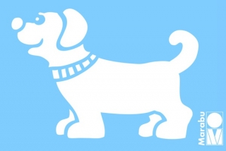 Šablóna Little Dog1 10x15 cm