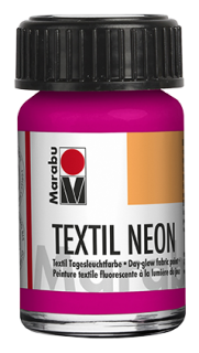 Textil Neon 15ml, neonová ružová