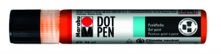 Dot Pen 25ml, oranžová
