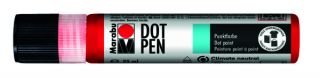 Dot Pen 25ml, červená rumelka svetlá