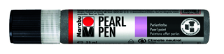 Pearl Pen 25ml, trblietavá strieborná