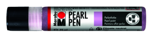 Pearl Pen 25ml, trblietavá ružová
