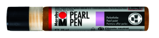 Pearl Pen 25ml, trblietavá zlatá