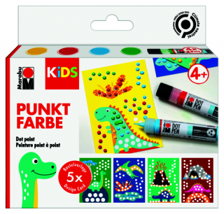 Dot Pen 25ml, súprava 4x25ml, DINO