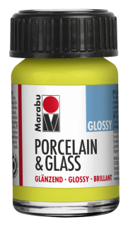 Porcelain & Glass glossy 15ml, rezeda