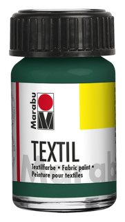 Textil 15ml, zelená tmavá