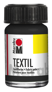 Textil 15ml, čierna