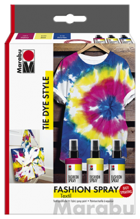 Fashion Spray Tie Dye Style, súprava