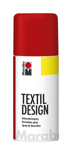Textil Design 150ml, červená čerešňová