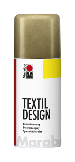 Textil Design 150ml, metalická zlatá