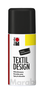 Textil Design 150ml, čierna tabuľová