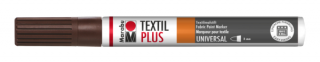 Textil Painter Plus 3mm, hnedá stredná