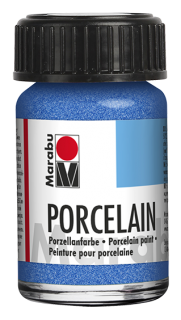 Porcelain 15ml, glitrová modrá