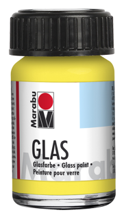 Glas 15ml, žltá citrónová