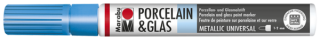 Porcelain & Glas Painter 1-2mm, metalická modrá