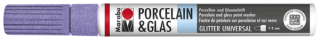 Porcelain & Glas Painter 1-2mm, glitrová levanduľa