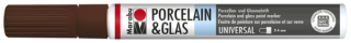 Porcelain & Glas Painter 2-4mm, kakaová