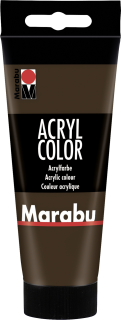 Acryl Color 100ml, hnedá tmavá