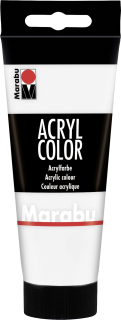 Acryl Color 100ml, biela