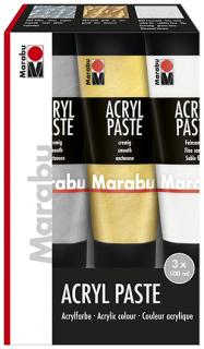 Acryl Paste 3x100ml, súprava