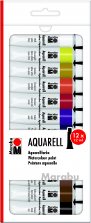 Aquarell Paints Set 12x12ml