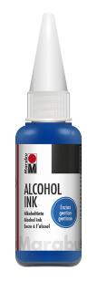 Alcohol Ink 20ml, modrá encian