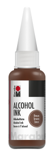 Alcohol Ink 20ml, hnedá