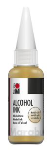 Alcohol Ink 20ml, zlatá