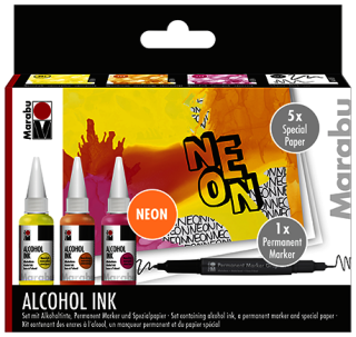 Alcohol Ink Set Neon 3x20ml