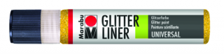Glitter Liner 25ml, žltá