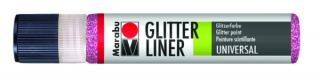 Glitter Liner 25ml, ružová