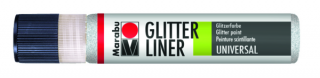 Glitter Liner 25ml, biela