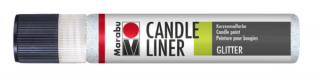 Candle Liner 25ml, opálová glitrová
